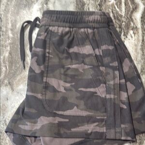 Athleta Camouflage Athletic Shorts